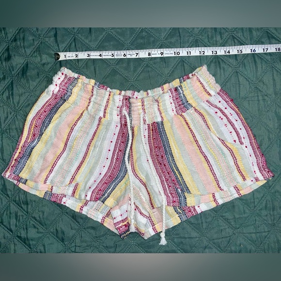 Set of 3 Striped Multicolor Beach Shorts, Size Small - Picture 3 of 14